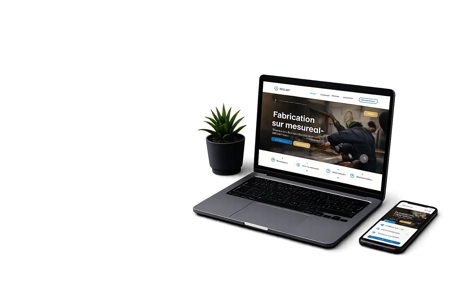 Exemple de site internet Nethedia